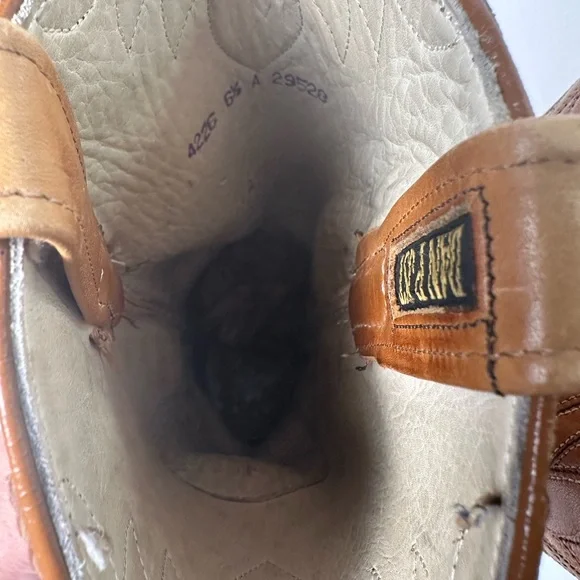 Dan Post Vintage Women's Cowboy Western Boots/Size 6.5 - Picture 12 of 16